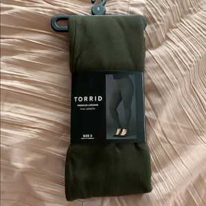 Olive green Leggings